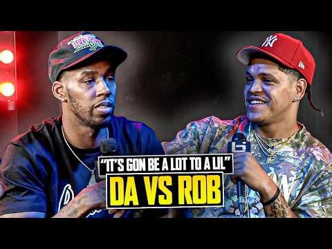 DA vs Rob Face Off Gets REAL... "I Aint Trying To Be That Long" | ALL IN July 10th