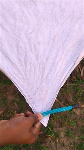 Fast & Reliable Tarp Corner Knot!