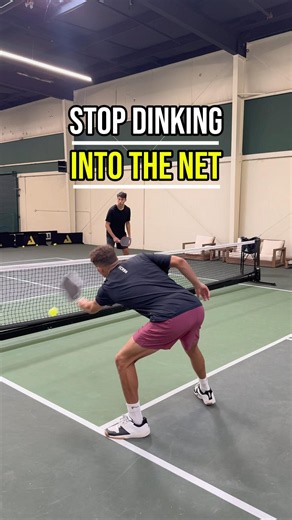 Learn to dink aggressively in under 60 seconds! #pickleball #pickleballtips