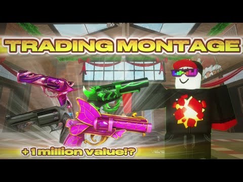 Christmas TRADING MONTAGE in MVSD (CRAZY VALUE) | Roblox Murderers Vs Sheriffs Duels