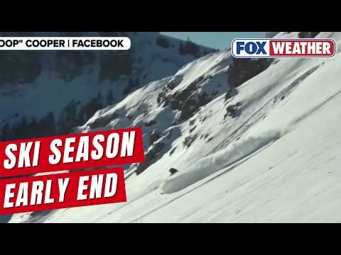 Record-breaking Heat Wave Shuts Down The West Coast Ski Season Early
