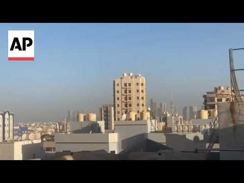 Sirens sound in Kuwait after air defenses intercept incoming fire