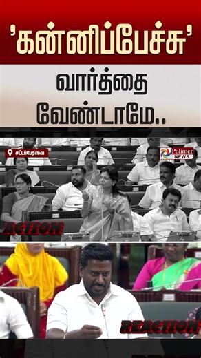 'கன்னிப்பேச்சு' என்ற வார்த்தை வேண்டாமே.. 'அறிமுக உரை' என்று சொல்லலாமே..