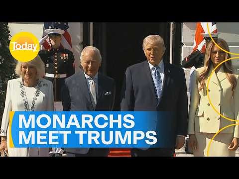 Charles and Camilla visit the US to mark America's 250th anniversary | Today Show Australia