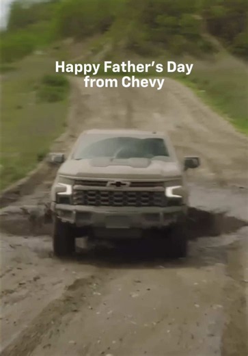 Teaching them what real power sounds like. 💪 Happy Father’s Day to the dads raising the next generation of Chevy drivers.