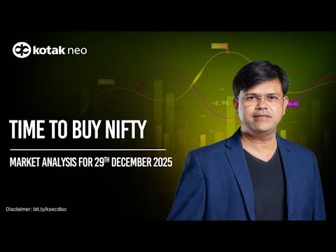 🔴 [Live] - Market Analysis | Time to buy Nifty | 29th Dec | Kotak Neo