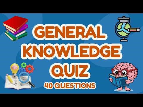 40 General Knowledge Questions | 5 Second Quiz Challenge