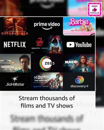 Amazon Fire TV Stick HD | TV power & volume controls, Alexa voice search | Fast streaming in HD (...