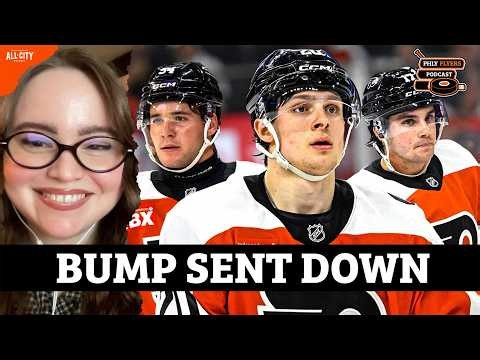 Flyers SEND Alex Bump To Phantoms; Madeline Campbell on Prospects Cole Knuble & Jett Luchanko