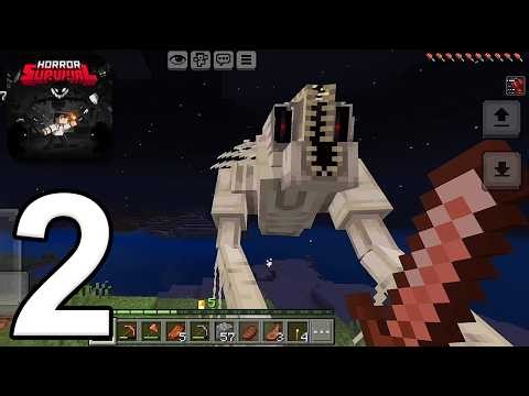 Minecraft Horror Survival - Gameplay Walkthrough Part 2 - Mining (iOS, Android)