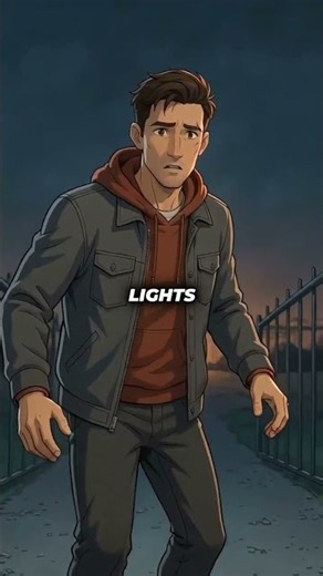 Fairground Lights Go Out When Dmitri Looks Up