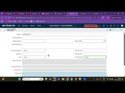 ServiceNow Business Rules from Zero to Advanced |Auto Generate Order Audit Message” part 42/100