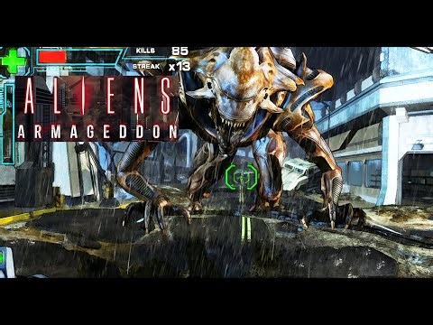 Aliens Armageddon Arcade shooter