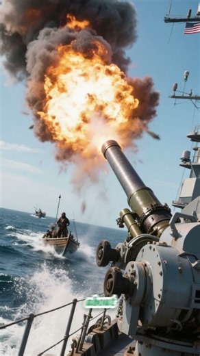 240 Somali Pirates Attacked 2 US Navy Ships — Then This Happened | US Navy