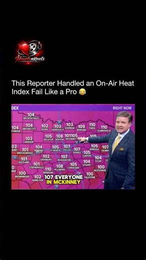 This Reporter’s Live Weather Fail Had Everyone Crying 😂🌡️
