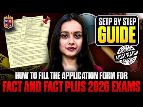 FACT & FACT Plus Form Filling