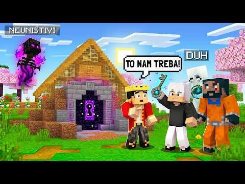 PRONAŠLI SMO KLJUČ ZA TAJNI PROLAZ NEUNIŠTIVOG! Minecraft Preživljavanje! ep.72