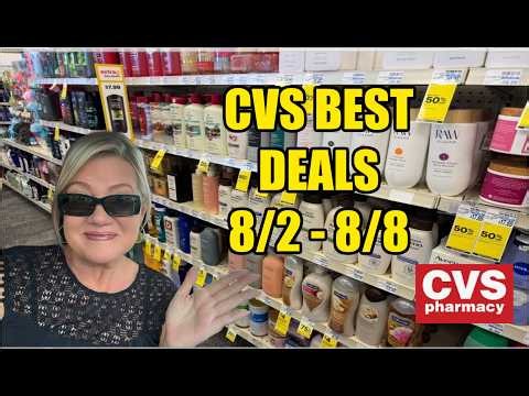 CVS BEST DEALS FOR THE WEEK OF (8/2 - 8/8)