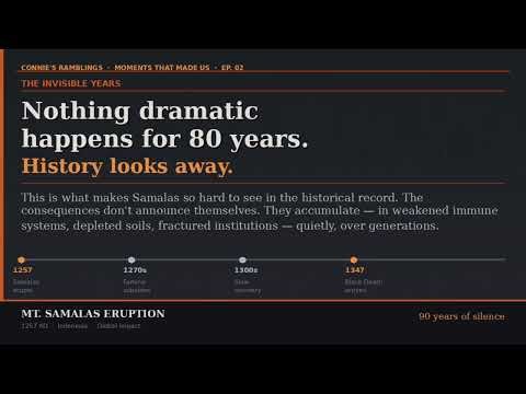 The Volcano That Caused the Black Death (Nobody Talks About This)