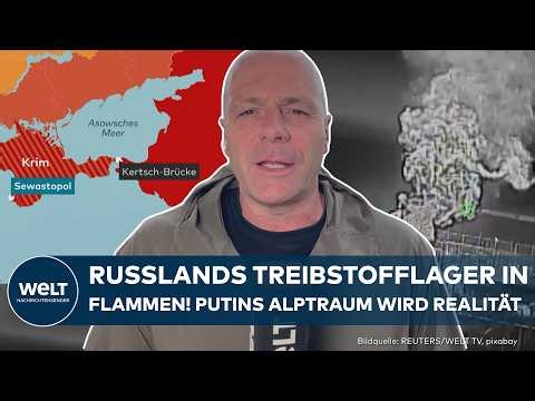 UKRAINE-KRIEG: „Ukrainische Angriffe zeigen Wirkung!“ Putins Alptraum wird Realität!