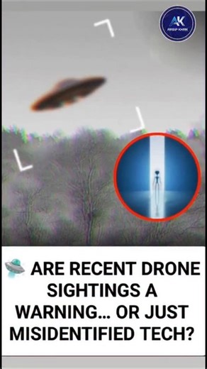 Some online personalities are claiming that unusual drone sightings could be a “precursor to an alien invasion.” That’s a bold statement. But here’s what we actually know: • Drone activity has increased globally for commercial and military use • Advanced drones can move silently and perform unusual maneuvers • Camera glitches and night lighting can distort shapes • The term “UFO” simply means unidentified — not extraterrestrial So far, there is no verified scientific or government confirmation l