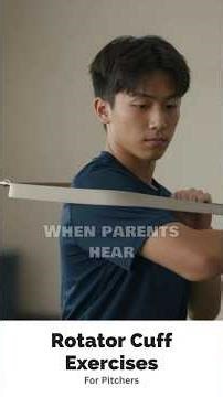 Rotator Cuff Exercises for Baseball Pitcher Strengthening Programs