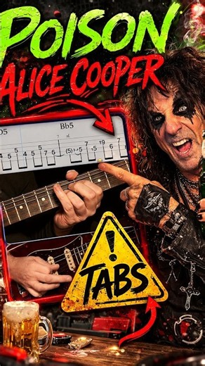 Poison | Alice Cooper | #tabs