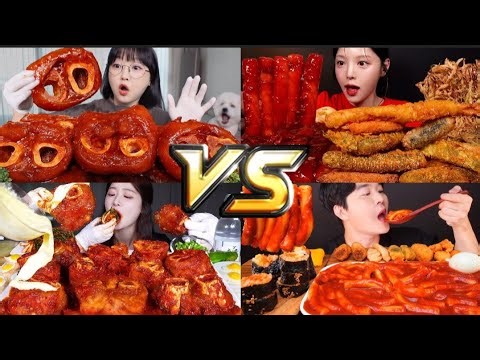 ULTIMATE MUKBANG COMPILATION | SATISFYING BIG BITES | MOST POPULAR SPICY KOREAN FOOD 🇰🇷🔥