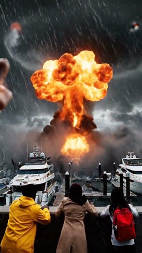 Waterspout Tornado DESTROYS Marina & Explodes Yachts!