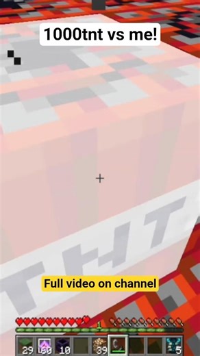 Surviving 1000+ TNT Explosion! 😱💥 #shorts #shortsfeed