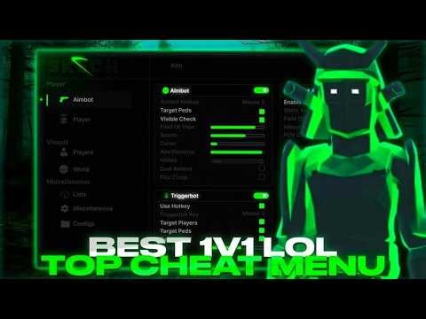 1v1 LoL - Top Cheat Menu | Divine Cheat For 1v1 LoL | Aim, Esp & Many | FREE 2026