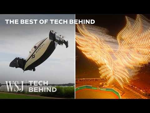 How IMAX, Flying Cars, Pyro Drone Shows and More Work | WSJ Tech Behind