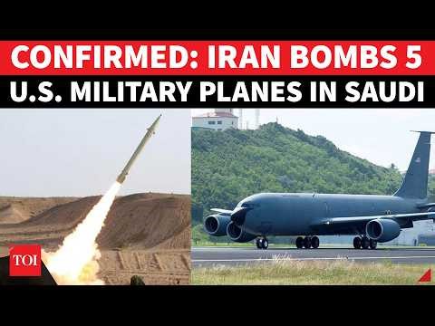 Iran BOMBS 5 U.S. Military Aircraft; Big Confirmation From DC As IRGC Hits KC-135 Planes In Saudi