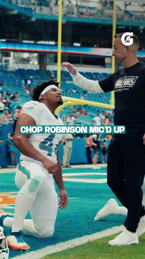 MIA vs NYJ Mic'd Up: Chop on the Mic 🪓 | 10/25 on CBS