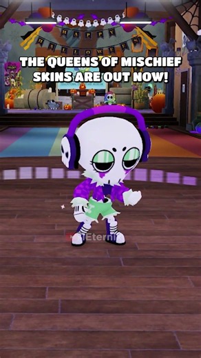 QUEENS OF MISCHIEF UPDATE ADDED EMOTES! | Dandy's World #dandysworld #dandysworldroblox #toon