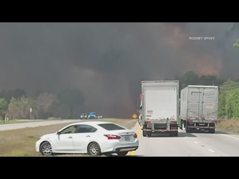 Wildfires burn across Georgia, Florida | 6PM update