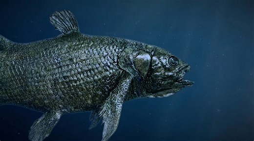 Watch what happens when an "extinct" prehistoric fish reappears after 66 million years
