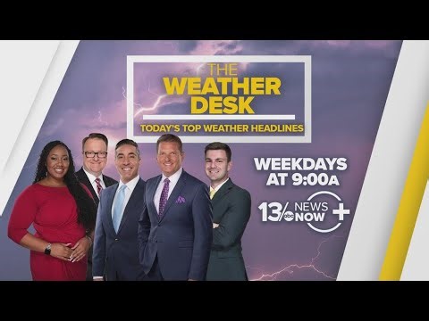 The Weather Desk: Today's Top Weather Headlines