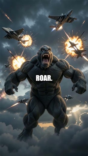 Neon Colossal Laughs in the Ruins