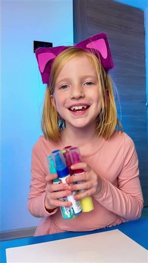 Count the Markers 1-9! 🖍️🎶 A Rhyme and Draw Adventure