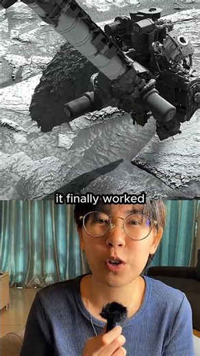 Mars rover stuck in its own drill hole