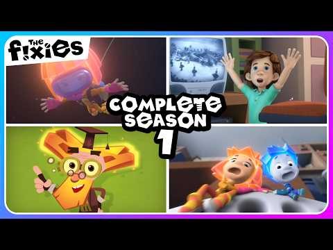 Every Single Episode From Season 1 | The Fixies | Educational Cartoons For Kids