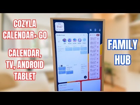 Cozyla Calendar+ Go Full Review: Smart Calendar, Awesome Android Tablet, and TV All In One!