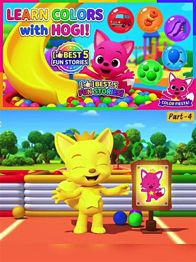 Learn Colors with Pinkfong and Hogi - Baby Shark Pinkfong (Part-4)