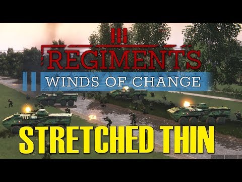 BRUTAL ATTACK into FORTIFIED BUNDESWEHR Lines! | Regiments Gameplay (Vigilant Tempest #2)