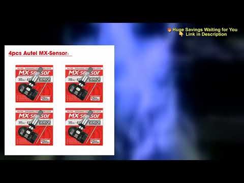 Autel MX Sensors 2in1 Press-in Sensor 315MHz + 433MHz frequencies Tire Replacement TPMS Sensor Work
