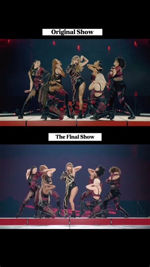 Taylor Swift's Reputation: Original vs Final Show Comparison