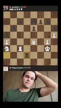 Magnus Carlsen's Brilliant Exchange Sacrifice Stuns a 3200+ Grandmaster! #chess