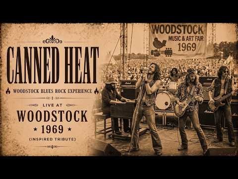 CANNED HEAT🎸 Classic Hard Rock | Inspired Tribute – Royal Albert Hall 1970