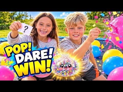 Pop a Balloon, Do a Dare and WIN!! 🎈#trending #fun #funny #unboxing 